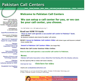 Tablet Screenshot of pakistancallcenters.com